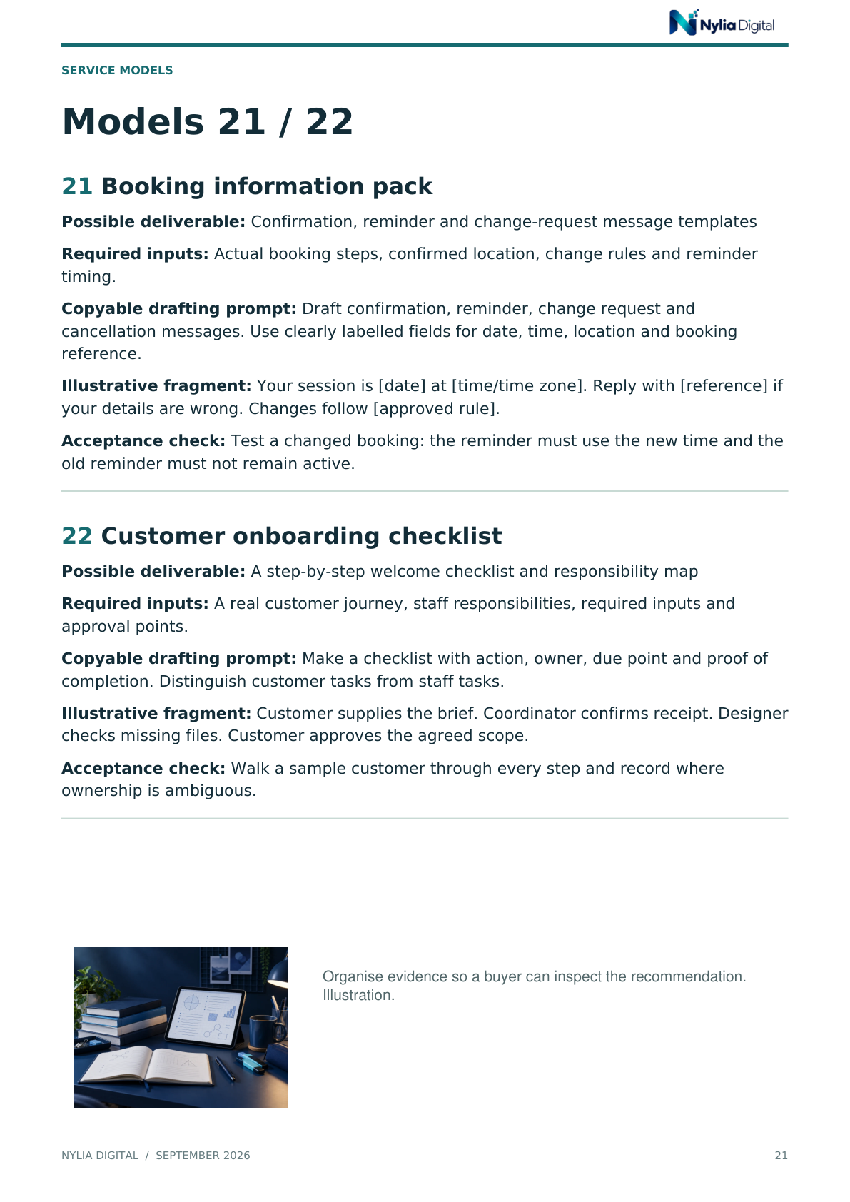 Actual included guide page 21 from 1,000 AI Income Ideas for 2026