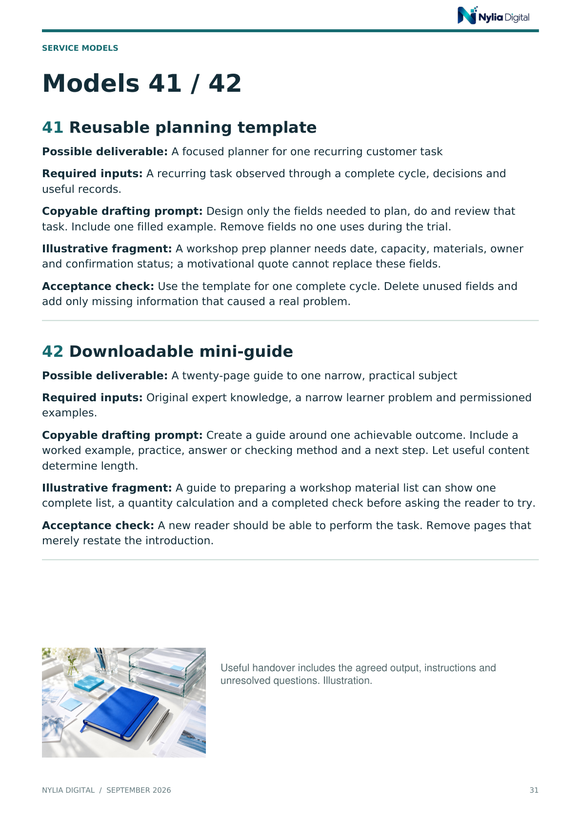 Actual included guide page 31 from 1,000 AI Income Ideas for 2026