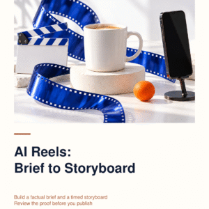 AI Reels: Brief to Storyboard — actual Nylia Digital cover