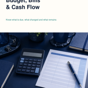 Budget, Bills & Cash Flow — actual Nylia Digital cover