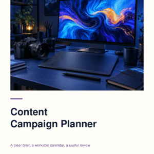 Content Campaign Planner — actual Nylia Digital cover