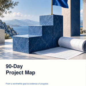 90-Day Project Map — actual Nylia Digital cover