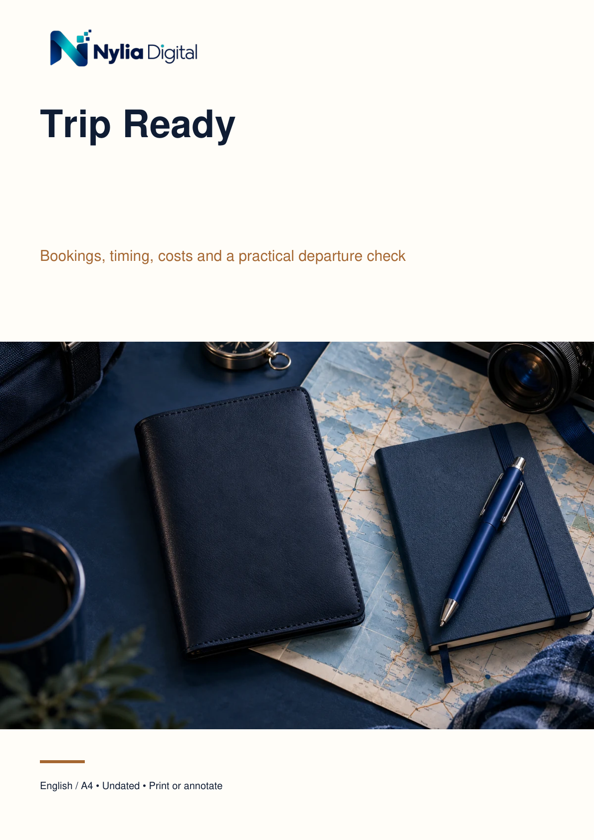 Trip Ready — actual Nylia Digital cover