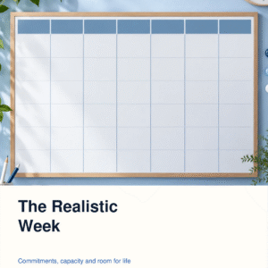 The Realistic Week — actual Nylia Digital cover
